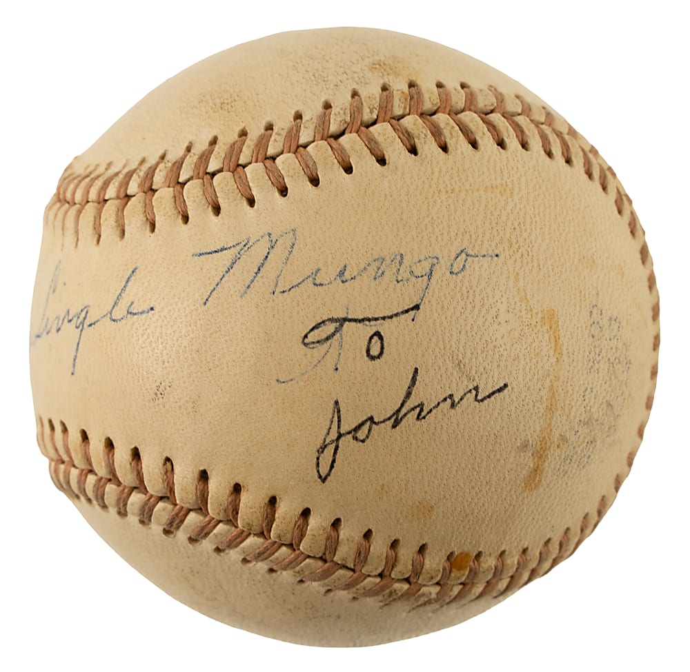 Van Lingle Mungo Single-Signed Baseball - JSA