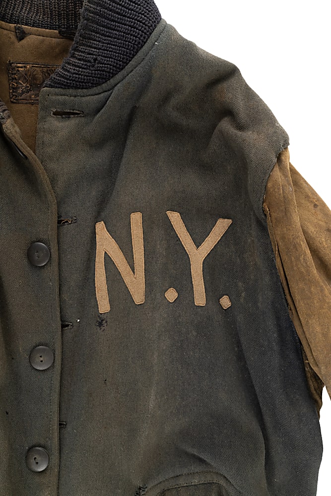 Circa 1926 Urban Shocker New York Yankees Game-Used Warmup Jacket - From the Urban Shocker Collection