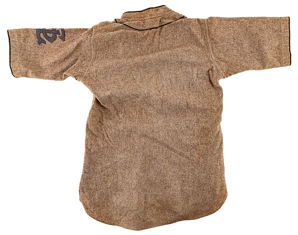 1918-1924 Urban Shocker St. Louis Browns Game-Used Home Uniform MEARS A10 - From the Urban Shocker Collection