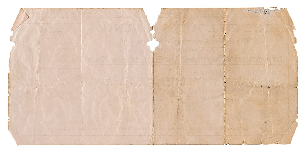 March 29, 1928 Urban Shocker Signed Receipt - From the Urban Shocker Collection