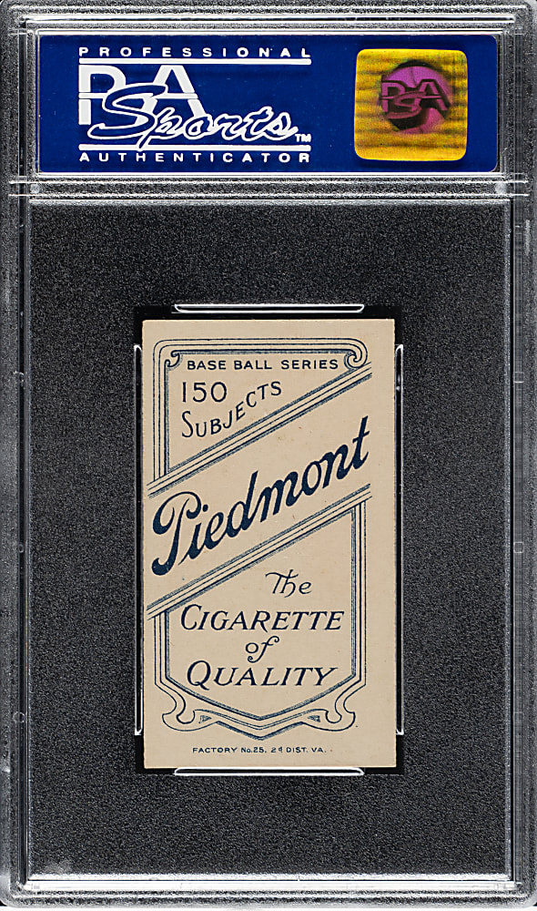 1909-1911 T206 White Border Fred Merkle Portrait PSA NM 7