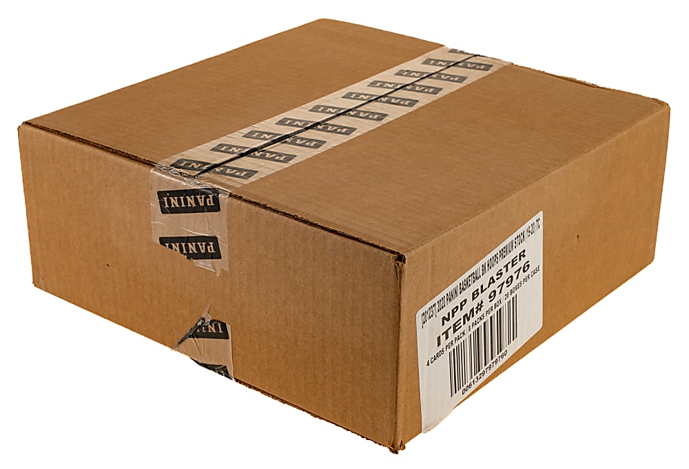 2019-2020 Panini NBA Hoops Premium Stock Basketball Factory-Sealed Unopened Blaster Case (20 Boxes) - Zion Williamson and Ja Morant Rookie Year