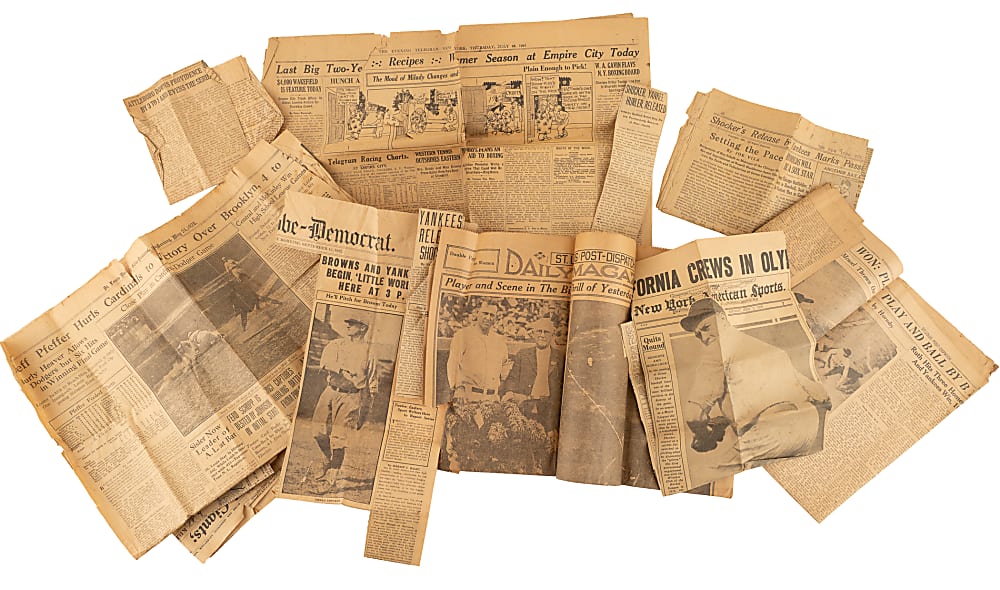 1920s Urban Shocker Personal Mementos Collection - From the Urban Shocker Collection