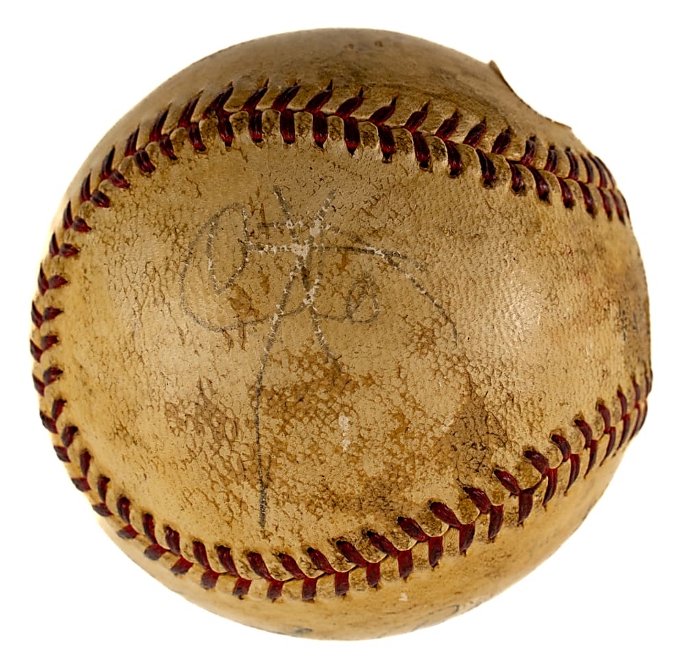 Hugh Poland Single-Signed Baseball - PSA/DNA