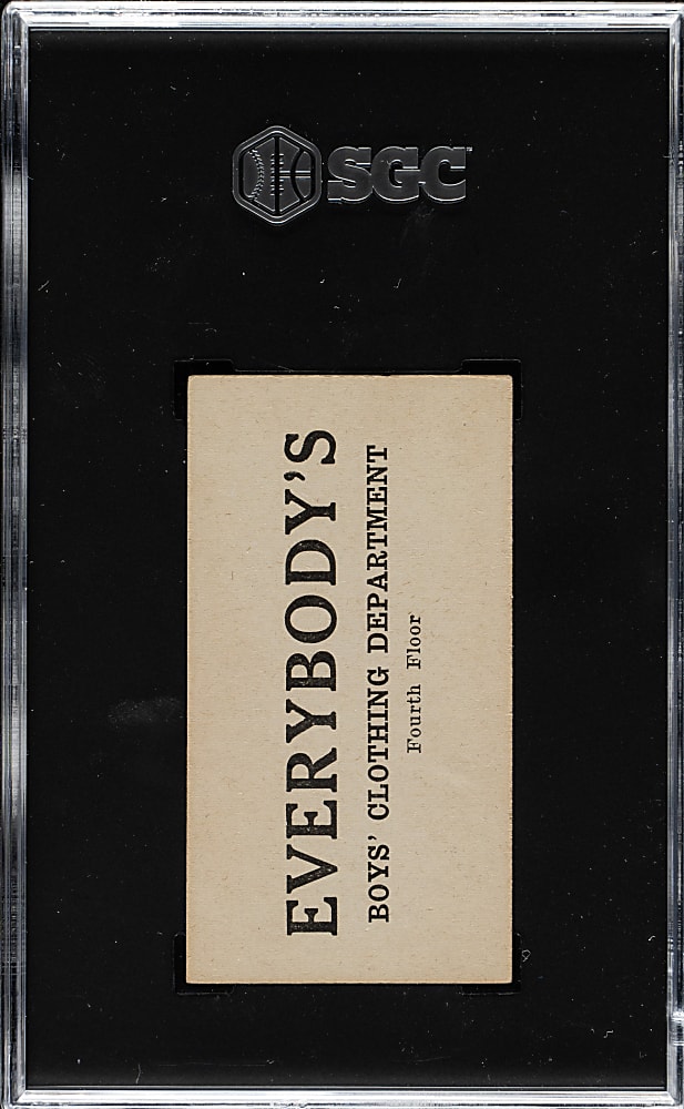 1916 M101-4 Everybody's Clothing Store (Type 1) #131 "Hy" Myers SGC EX+ 5.5