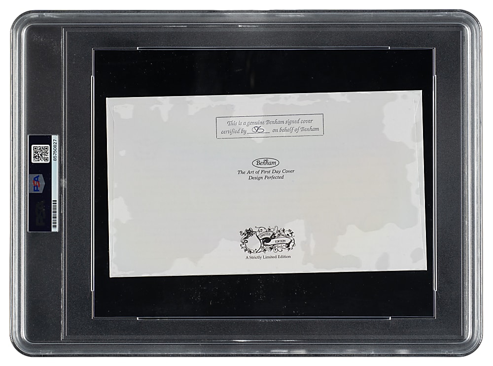 1998 Phil Collins Signed First Day Cover - PSA/DNA