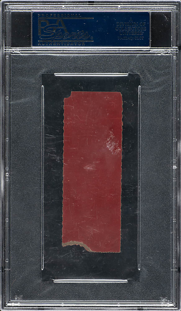 1925 Pittsburgh Pirates (vs. Washington Senators) World Series Game 2 Ticket Stub - PSA