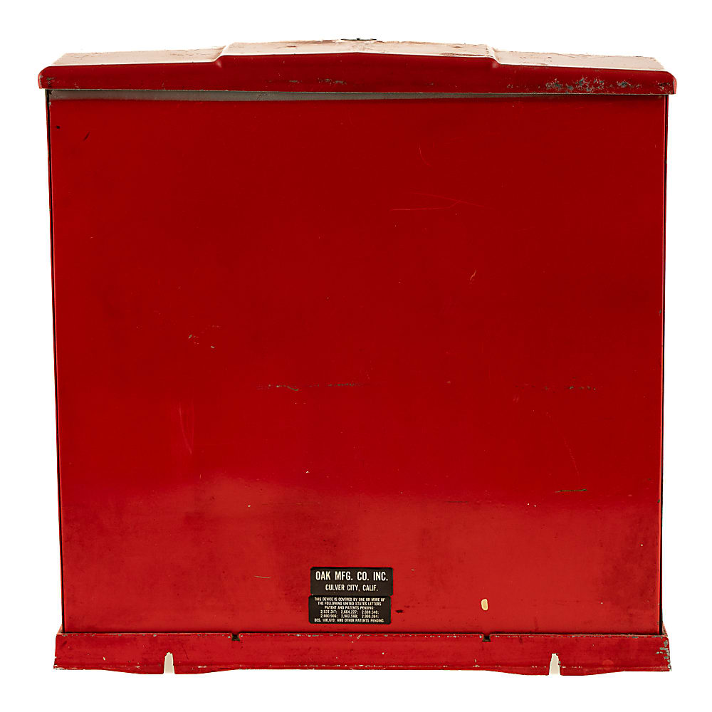 Vintage Baseball Card & Gum-Ball Vending Machine