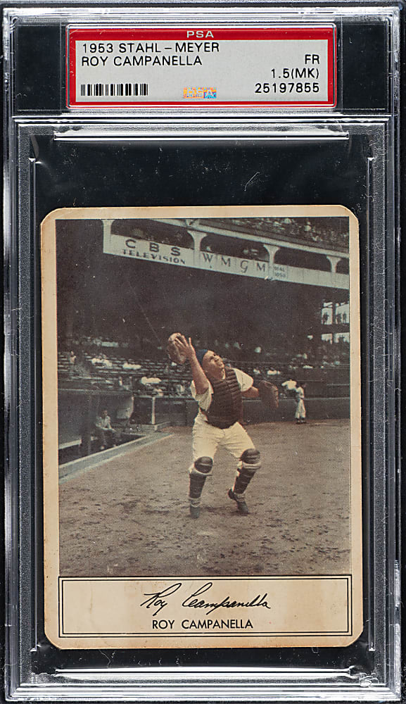 1953 Stahl-Meyer Franks Roy Campanella PSA FAIR 1.5 (MK)