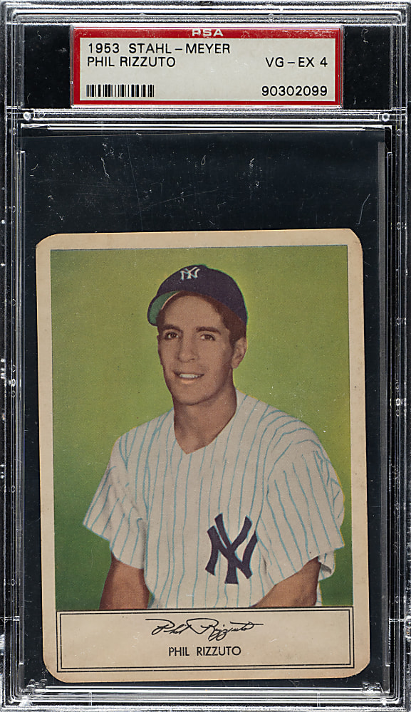 1953 Stahl-Meyer Franks Phil Rizzuto PSA VG-EX 4