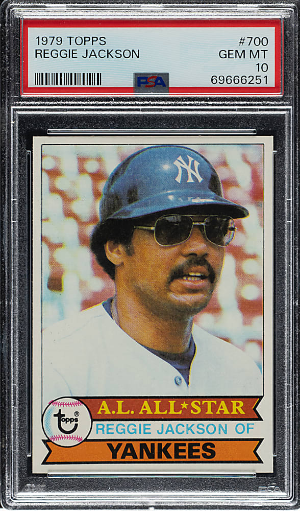 1979 Topps #700 Reggie Jackson PSA GEM MINT 10