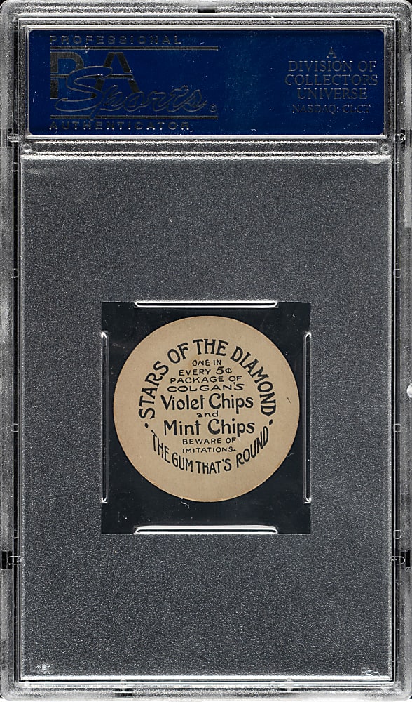 1909-1911 E254 Colgan's Chips Ty Cobb PSA EX-MT 6