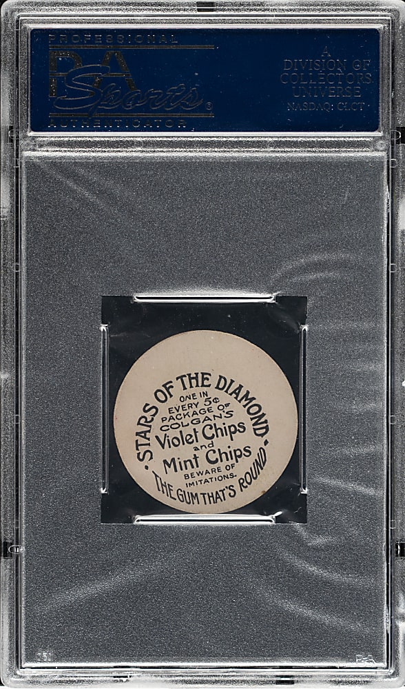 1909-1911 E254 Colgan's Chips Johnny Bates Philadelphia PSA MINT 9 - 1 of 1 - Highest Graded!