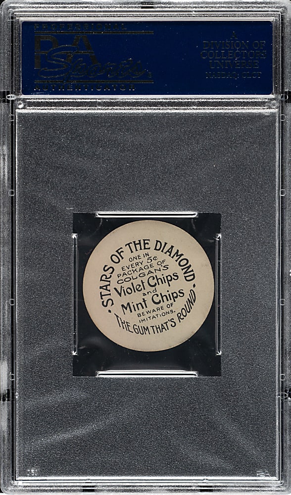 1909-1911 E254 Colgan's Chips George McConnell PSA MINT 9 - 1 of 1 - Highest Graded!