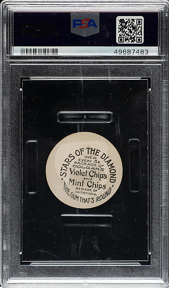 1909-1911 E254 Colgan's Chips Cy Young PSA VG-EX 4