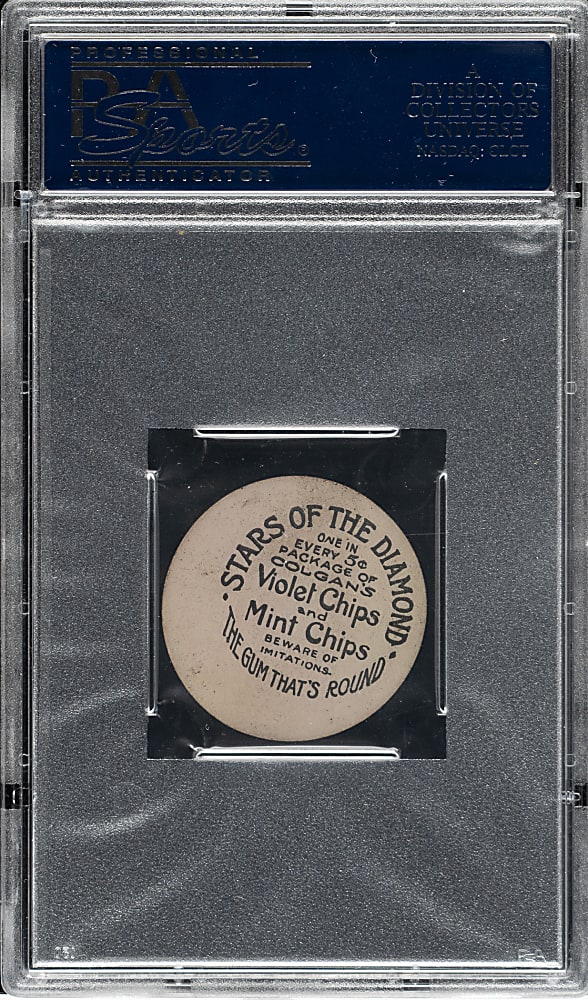 1909-1911 E254 Colgan's Chips Addie Joss PSA NM 7