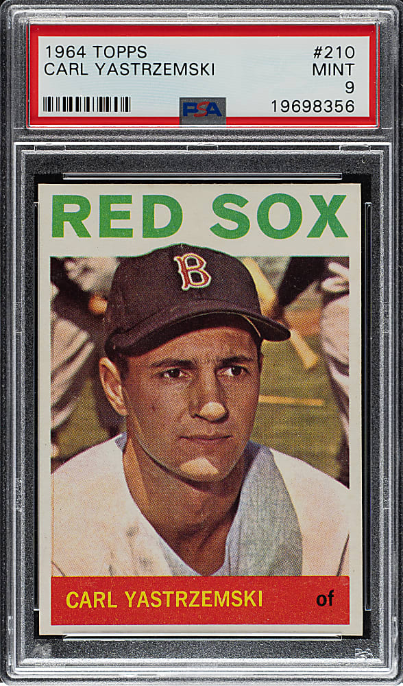 1964 Topps #210 Carl Yastrzemski PSA MINT 9