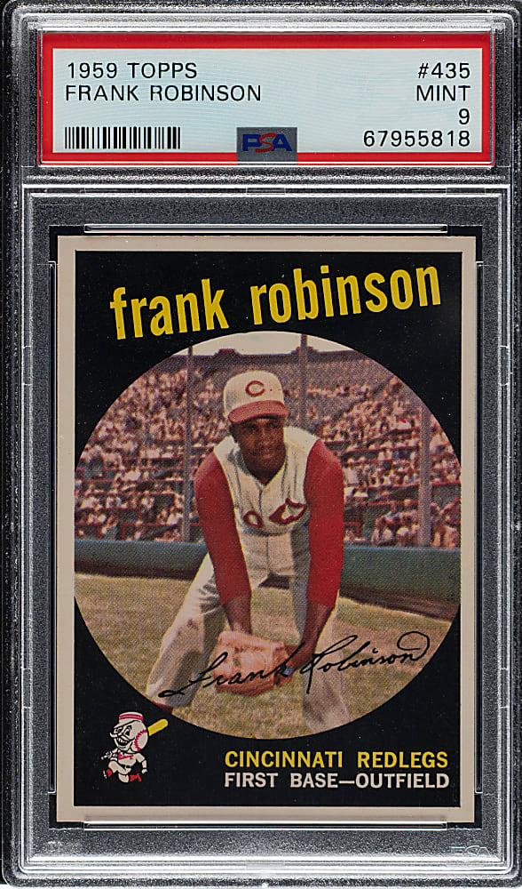 1959 Topps #435 Frank Robinson PSA MINT 9