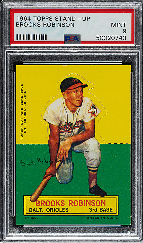 1964 Topps Stand-Up Brooks Robinson PSA MINT 9 - Highest Graded!