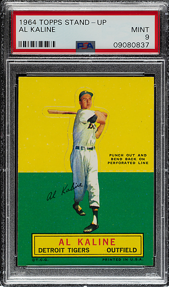 1964 Topps Stand-Up Al Kaline PSA MINT 9 - Highest Graded!