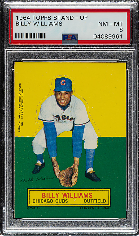 1964 Topps Stand-Up Billy Williams Short Print PSA NM-MT 8