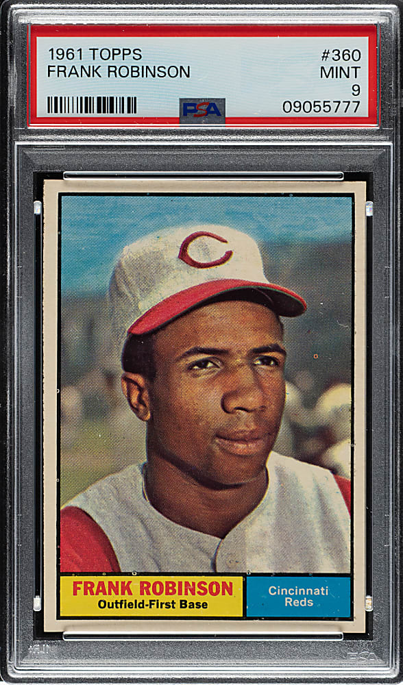 1961 Topps #360 Frank Robinson PSA MINT 9