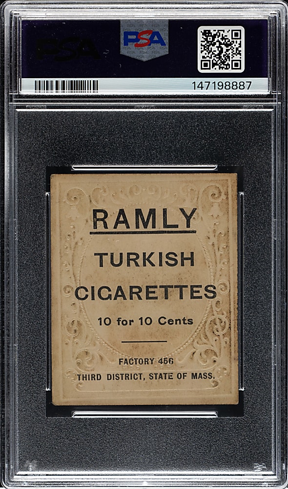 1909 T204 Ramly Tobacco Bobby Wallace PSA VG 3