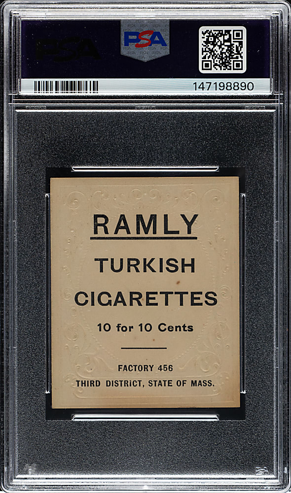 1909 T204 Ramly Tobacco Miller Huggins PSA EX 5