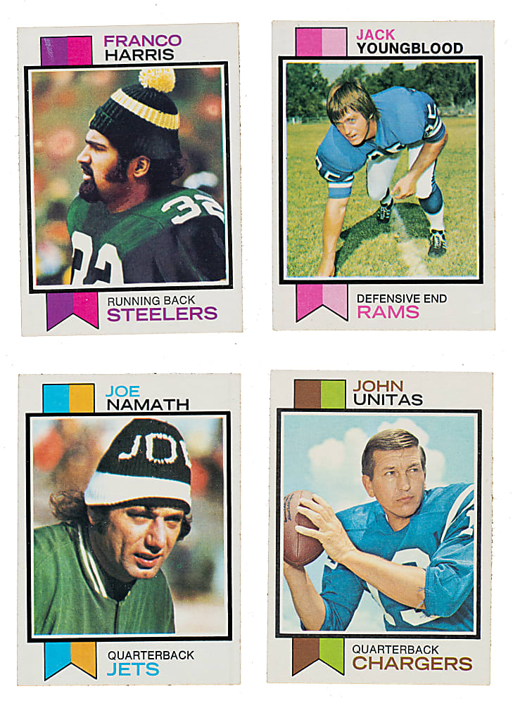 1973 Topps Football Complete Set (528)