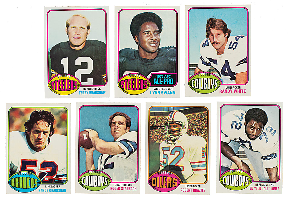 High-Grade 1976 Topps Football Complete Set (528)