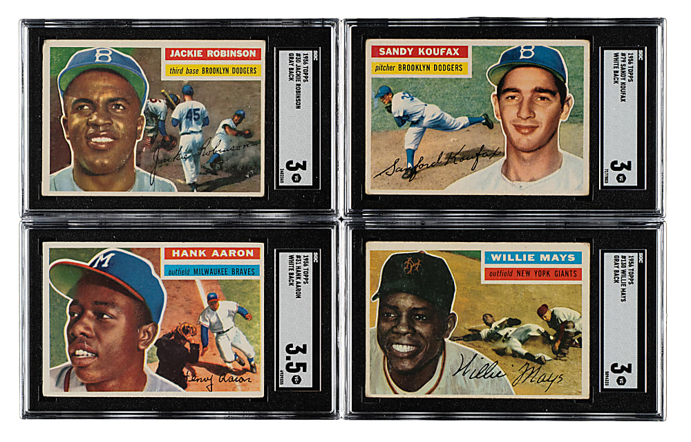 1956 Topps Complete Set (340)