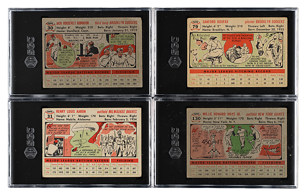 1956 Topps Complete Set (340)