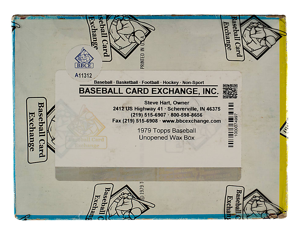 1979 Topps Unopened Wax Box (36 Packs) - BBCE