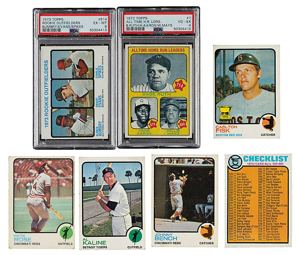 1973 Topps Near-Complete Set (626/660)