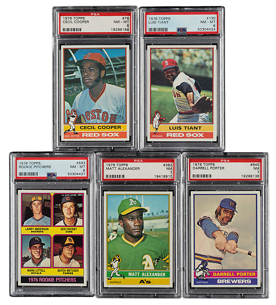 1976 Topps Complete Set (660) Plus Traded Series (44)