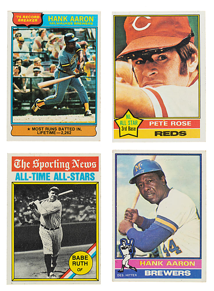 1976 Topps Complete Set (660) Plus Traded Series (44)