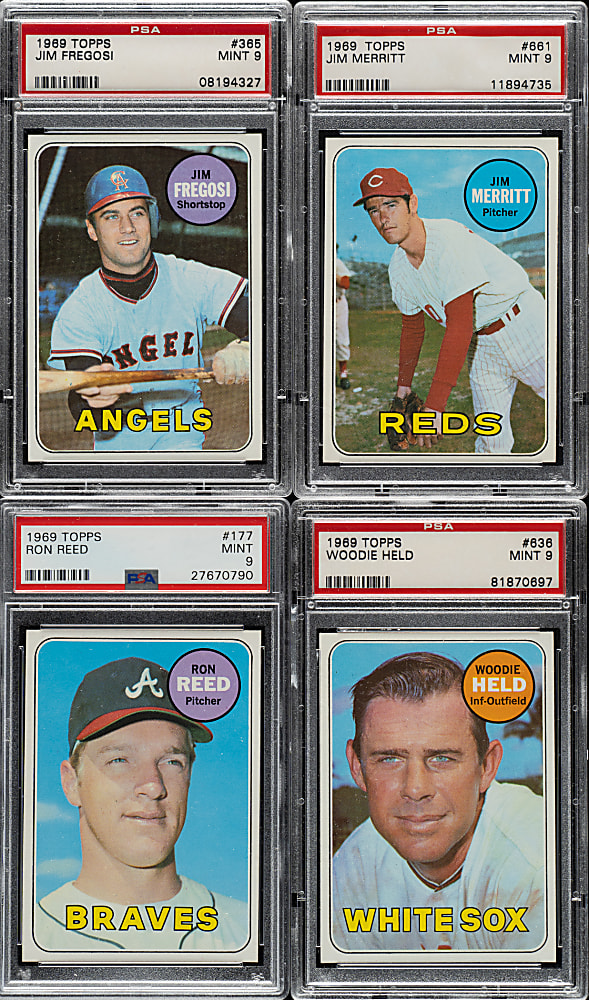 1969 Topps PSA MINT 9 Collection (39)