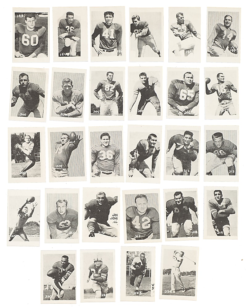 1955 All American Sports Club Football Collection (32)