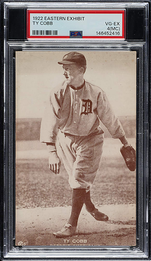 1922 Eastern Exhibit Supply Co. Ty Cobb PSA VG-EX 4 (MC)