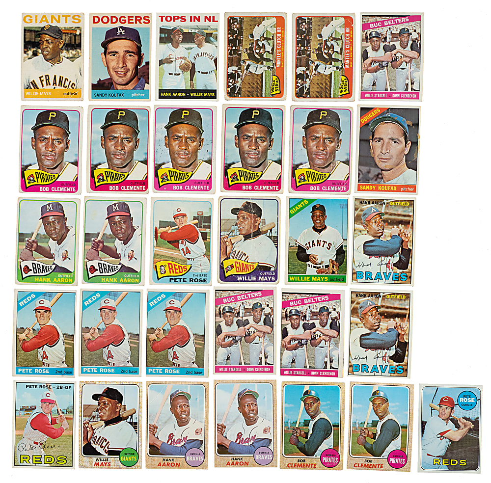 1963 to 1969 Topps Hall of Fame Collection (195)