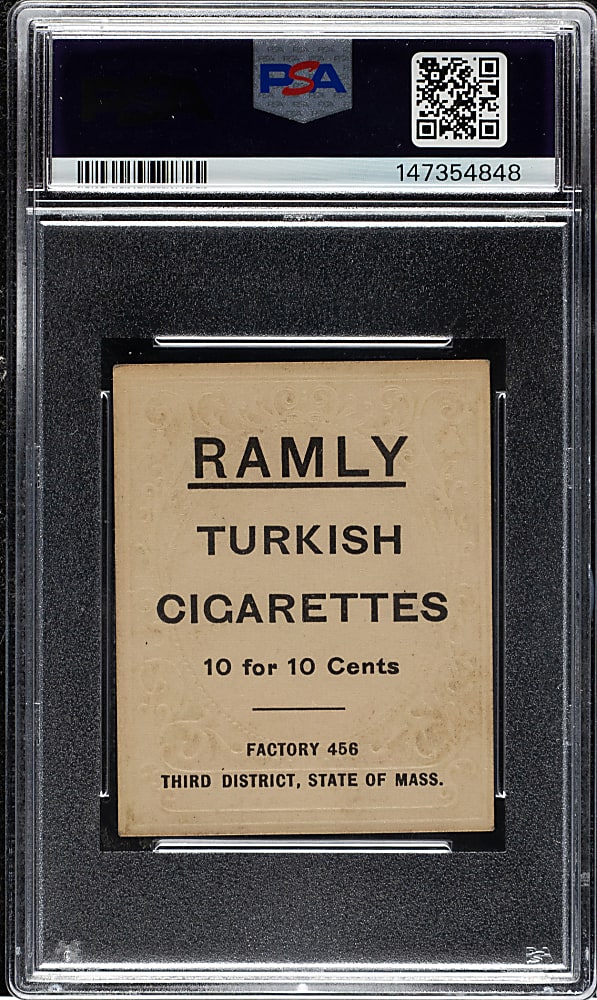 1909 T204 Ramly Tobacco Red Kleinow PSA VG-EX 4