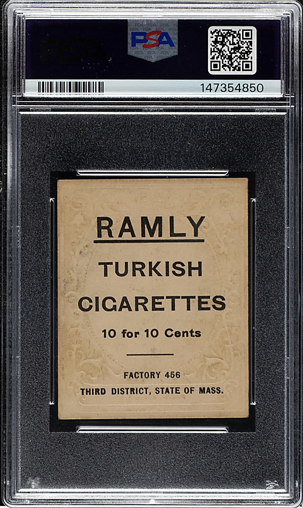 1909 T204 Ramly Tobacco Vive Lindaman PSA VG-EX 4