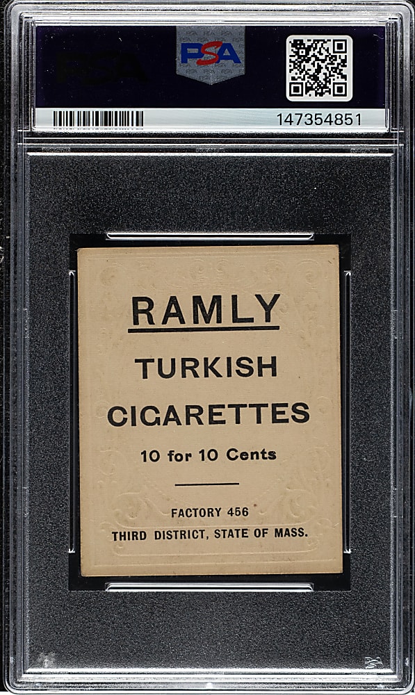 1909 T204 Ramly Tobacco George Bell PSA VG-EX 4