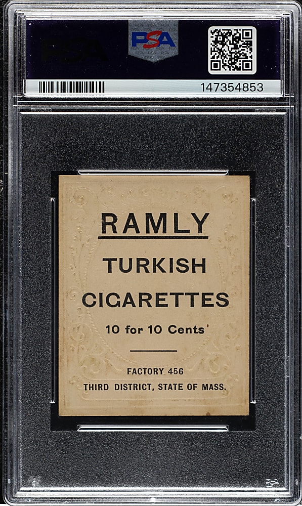 1909 T204 Ramly Tobacco Wild Bill Donovan PSA VG-EX 4