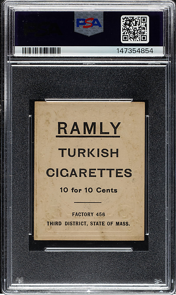 1909 T204 Ramly Tobacco Fred Beebe PSA VG-EX 4