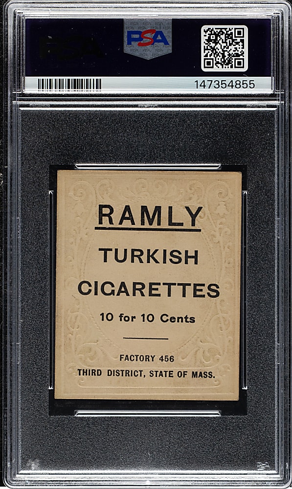 1909 T204 Ramly Tobacco Jack Knight PSA EX 5
