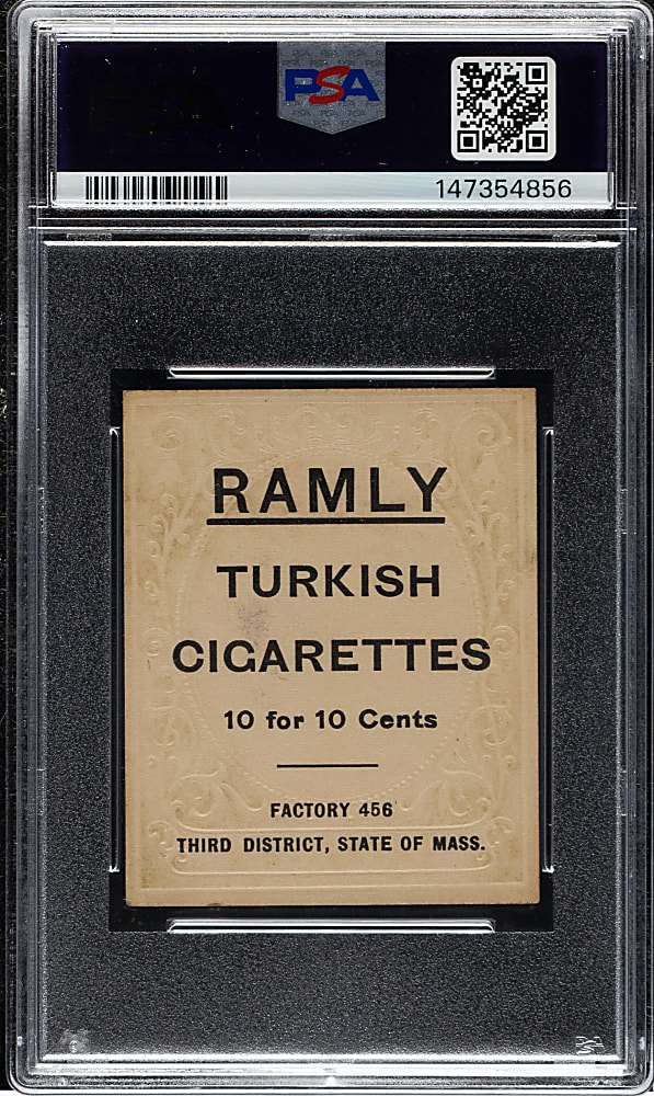 1909 T204 Ramly Tobacco Cecil Ferguson PSA VG-EX 4