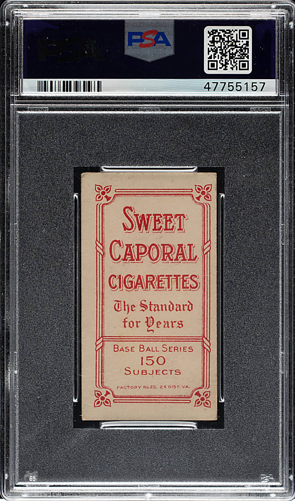 1909-1911 T206 White Border Nap Lajoie Portrait PSA VG-EX+ 4.5