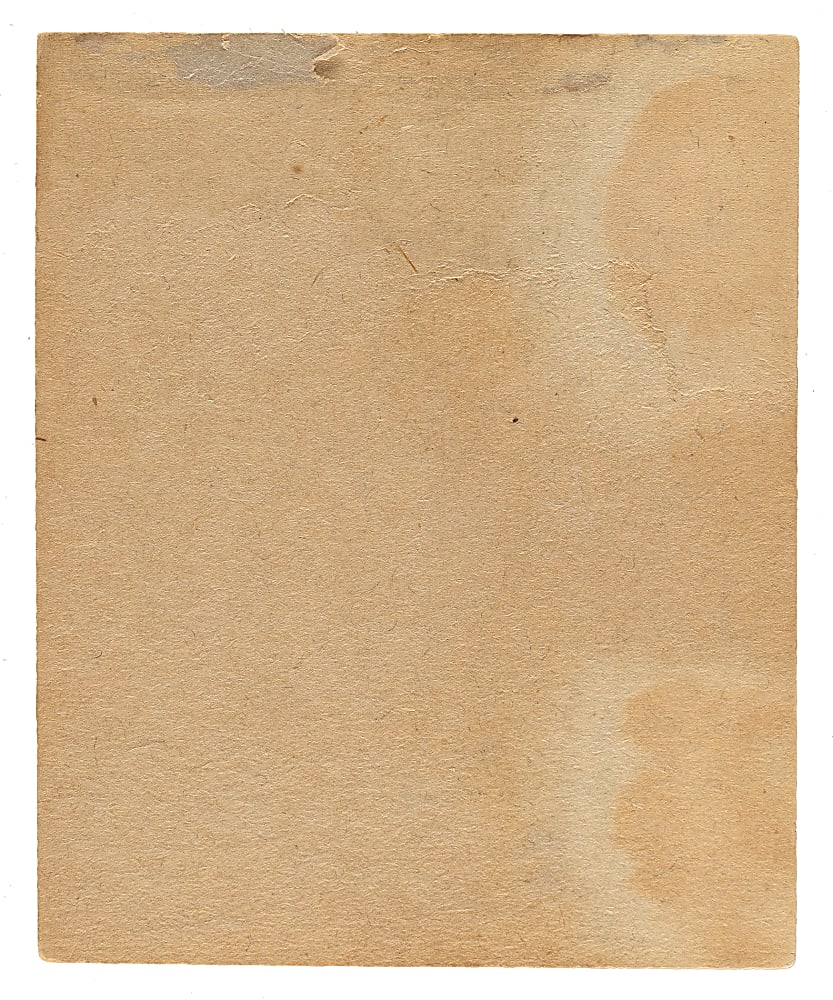 1936 R327 Diamond Stars Gene Moore Unissued Card Original Artwork