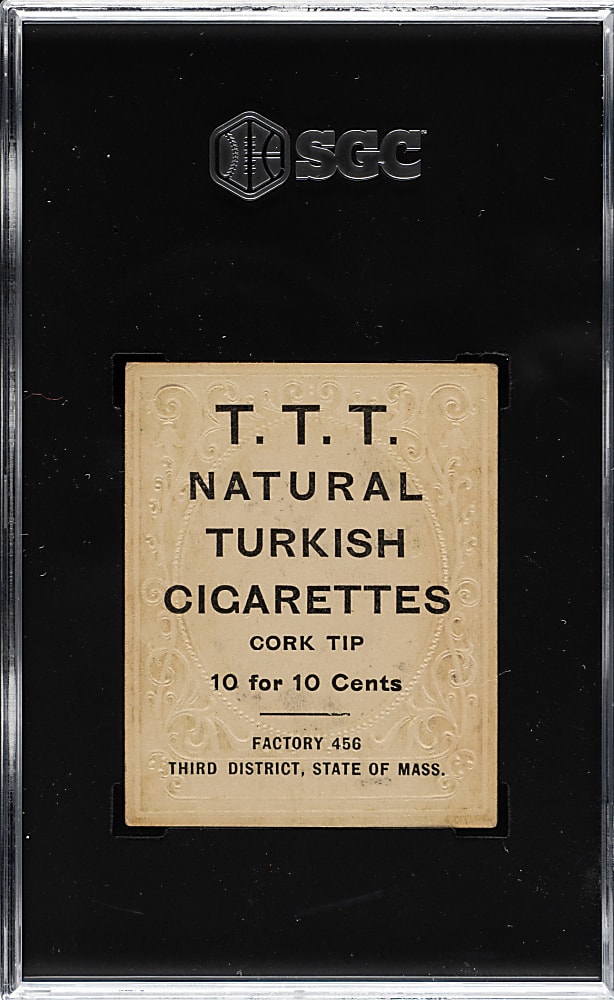 1909 T204 Ramly Tobacco Harry Lord SGC VG/EX 4 - T.T.T. Advertisement